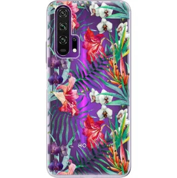 Odolné silikonové pouzdro iSaprio - Flower Pattern 03 - Honor 20 Pro