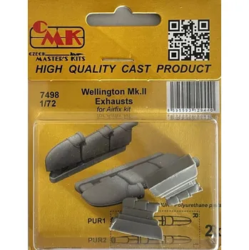 Plastikový model CMK 1/72 Wellington Mk.II Exhausts (AIRFIX)