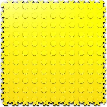 vinylová podlaha Speciální podlaha FORTELOCK Industry Penízky Žlutá