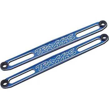 RC vybavení Traxxas držák baterie hliníkový modrý (2)