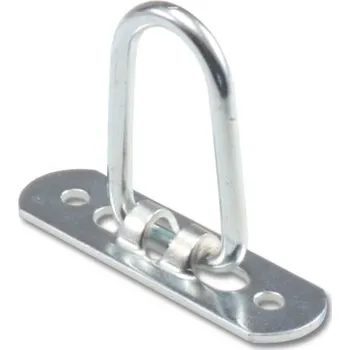 Přívěs k motorovému vozidlu Třmen oblý sklopný pro upnutí plachty vysoký 54mm, pozink