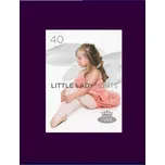 Dívčí punčochové kalhoty LITTLE LADYtights 40DEN 134-140 royal purple