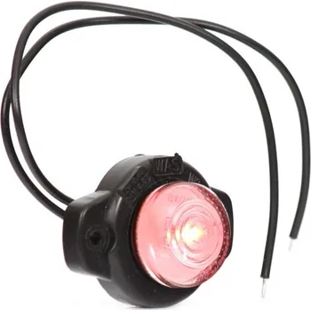 Přívěs k motorovému vozidlu Svítilna zadní obrysová LED WAS W24/127, 12-24V, kulatá malá