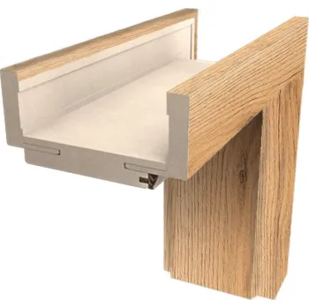 Zárubeň Obložková zárubeň Naturel 80 cm pro tloušťku stěny 30-34 cm levá O8CPLDN80L