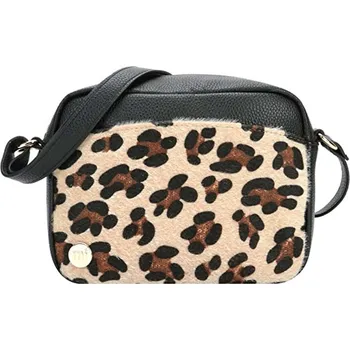 Kabelka MI-PAC Kabelka - Gold Cross Body Tumbled Pony Pocket Black (S04)