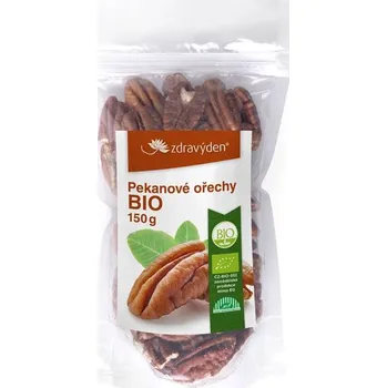 Pekanové ořechy BIO 150g - Zdravý den (Doplněk stravy)