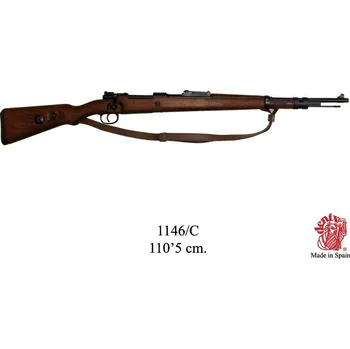 Replika zbraně Denix - Puška Karabina Mauser 98K s popruhem