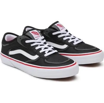 Pánské tenisky VANS boty - Rowley Black-White-Red (WT1)