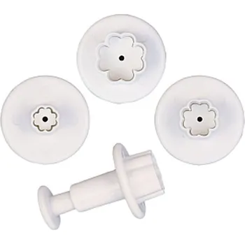 Vykrajovátko Städter Pístový vypichovač 3 ks čtyřlístek