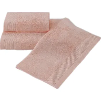 Osuška Bambusová osuška BAMBOO 85x150 cm - Lososová, Soft Cotton