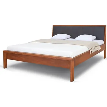 Postel Postel Postelia MILANO BELLE Dub 160x200 - dřevěná postel z masivu o šíři 4 cm