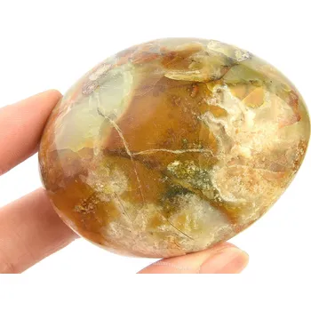 Přírodní kámen Leštěný zelený opál 137g