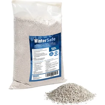 Posypový materiál WinterSafe, bez soli, ekologický, protiskluzový, 1 paleta, 30 pytlů à 50 litrů