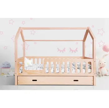 Dětská postel ELIS DESIGN Domečková postel Mars set barva: přírodní (natur)