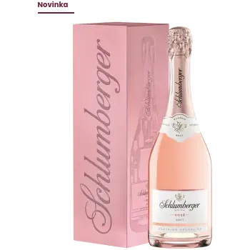 Víno Schlumberger Rosé Brut, box