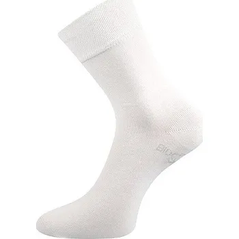 Ponožky Lonka Bioban - balení 3 páry i nadměrné velikosti Bílá 26-28 (39-42)