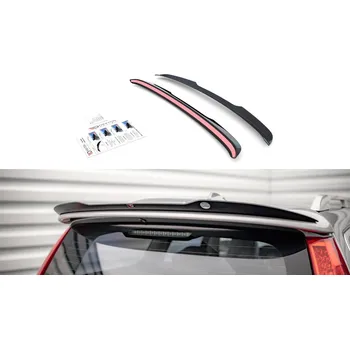 Tuning Prodloužení spoileru V.1 Volvo V70 Mk3 carbon look