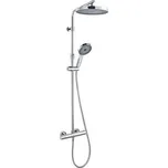 Kielle Aura Sprchový set s termostatem, 260 mm, 3 proudy, chrom 20602010