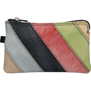 Lagen kožená klíčenka modrošedá/multi 717-MZ/R CHARCOAL/MULTI
