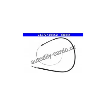 Brzdová hadice Lanko ruční brzdy ATE 24.3727-0844 (AT 580844)