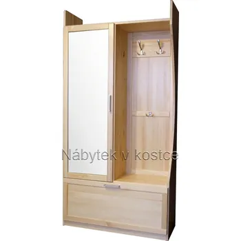 Komoda Předsíň z masivu DEJ79 Barevné provedení: Ořech