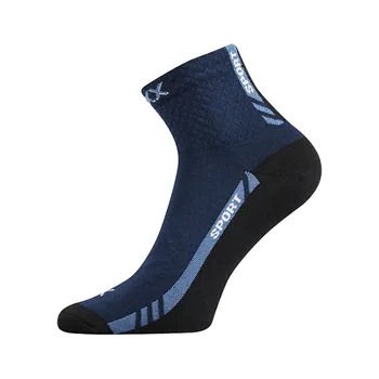 Pánská móda PIUS sportovní ponožky VoXX - balení 3 páry 23-25 (35-38) tmavě modrá