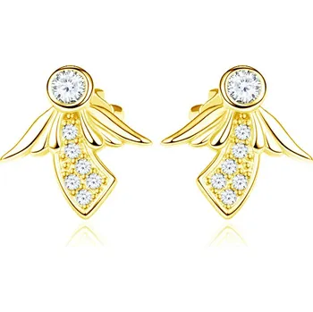 Náušnice Olivie ZLATÝ ANDÍLEK 5906 Zlatá