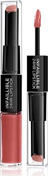 Rtěnka L'Oréal Infaillible 24H Lipstick 2v1 6 ml