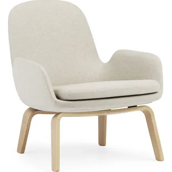 Křeslo Normann Copenhagen Křeslo Era Lounge low oak, Main Line Flax