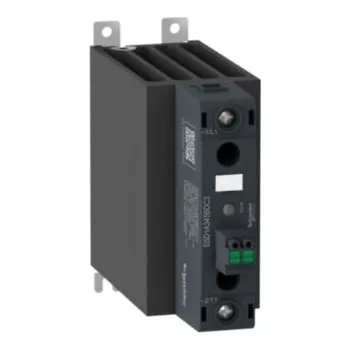 Relé SSD1A360BDC3 Polovodičové relé Harmony, 1fázové, výstup 48-600 VAC, 4-32Vdc řídicí napětí cívky, 60A, pružinová svorka - vstup,Schneider Electric