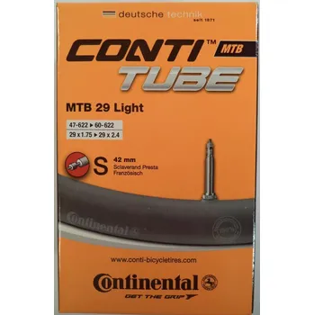 Duše na kolo Continental MTB Light 28/29x1,75-2,4 FV 47/60-622 FV 42 mm