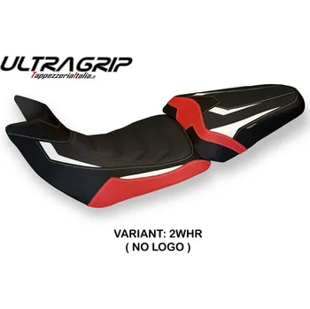 Moto sedlo TPZ Italia potah sedla Ducati Multistrada 1200 / 1260 (15-20) Bobbio special color ultragrip model potah sedla: bez loga 4RDW (red-white)