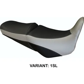 Moto sedlo TPZ Italia Potah sedla Varadero 1000 - (99-11) Vigevano Model potah sedla: bez loga 1SL (silver)