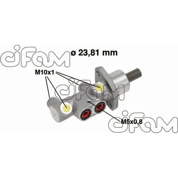 Brzdový válec Hlavní brzdový válec CIFAM 202-704