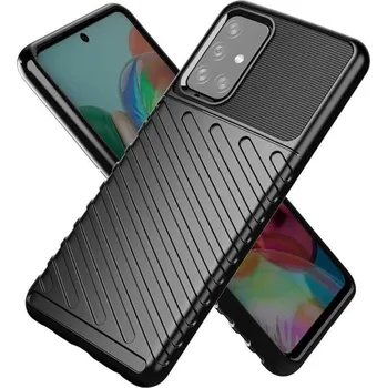 Náhradní kryt pro mobilní telefon Kryt Forcell Thunder Case Samsung Galaxy A72 LTE ( 4G ) černý