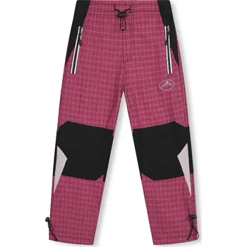 Dívčí kalhoty Dívčí plátěné kalhoty - KUGO FK7602, růžová Barva: Růžová, Velikost: 98