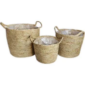 Koš proutí S/3 pr.35/30/25cm natural (542042)