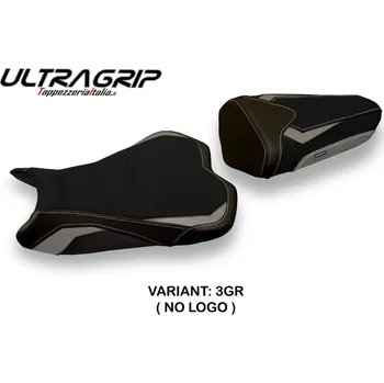 Moto sedlo TPZ Italia potah sedla Kawasaki Ninja ZX 10 R (08-10) Quito 2 ultragrip model potah sedla: bez loga 3GR (grey)