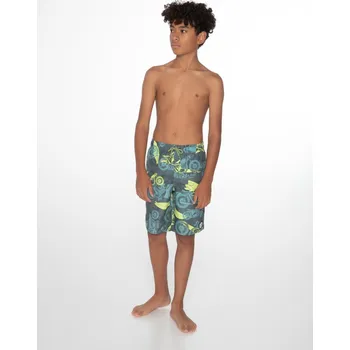 Dívčí plavky Chlapecké plavecké kraťasy PROTEST NILO zelená 116