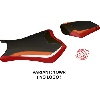 Moto sedlo TPZ Italia Potah sedla Honda CBR 1000 RR (08-16) Bury special color model potah sedla: bez loga 1OWR (orange-white-rosso)