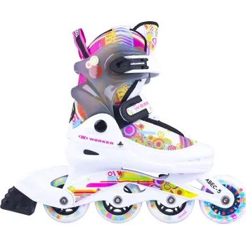 Kolečkové brusle Worker Picola LED 30 - 33