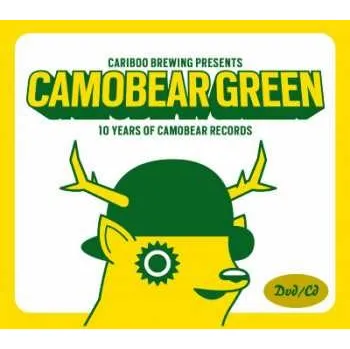 Zahraniční hudba CD Various: Cariboo Brewing Presents Camobear Green 10 Years Of Camobear Records 2013 CD + DVD Vinyl