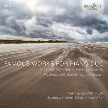 Zahraniční hudba 2CD Piano Duo Sandra & Jeroen Van Veen: Famous Works For Piano Duo 2022
