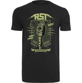 Pánské tričko Rammstein Radio Tee černé XXL