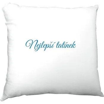 Pánské tričko Polštář saténový s potiskem Nejlepší tatínek