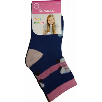 Dívčí modré ponožky love 27 - 30