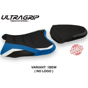 Moto sedlo TPZ Italia potah sedla Suzuki GSX R 600 / 750 (08-10) Zeliv special color ultragrip model potah sedla: bez loga 1BEW (blue-white)