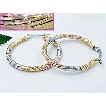 Náušnice Náušnice kruhy chirurgická ocel 20944