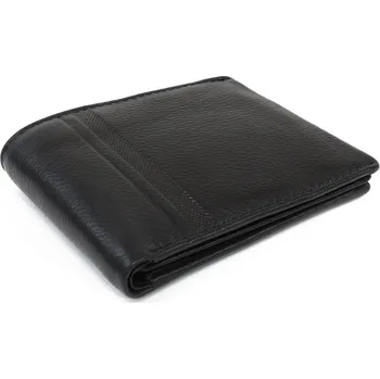 Peněženka Černá pánská kožená peněženka Televie