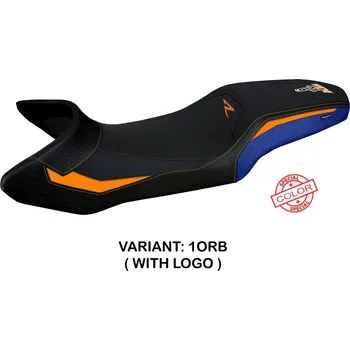 Moto sedlo TPZ Italia Potah sedla KTM 1290 Super Adventure R (21-23) Xitta special color model potah sedla: bez loga 1ORB (orange-blue)